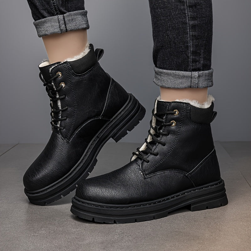 ArcticStep Winter Essential | Fleece-Lined Ankle Boots