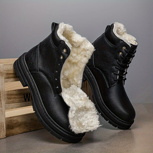 ArcticStep Winter Essential | Fleece-Lined Ankle Boots