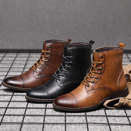 Horizon’s Premium Comfort | Genuine Leather Boots