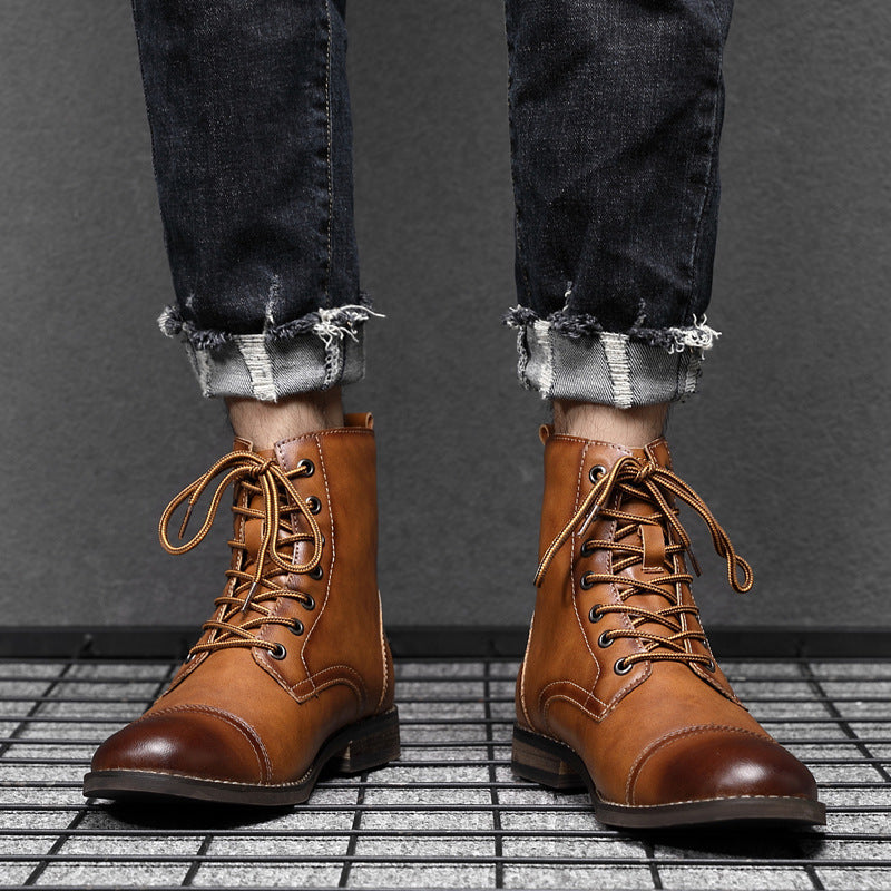 Horizon’s Premium Comfort | Genuine Leather Boots