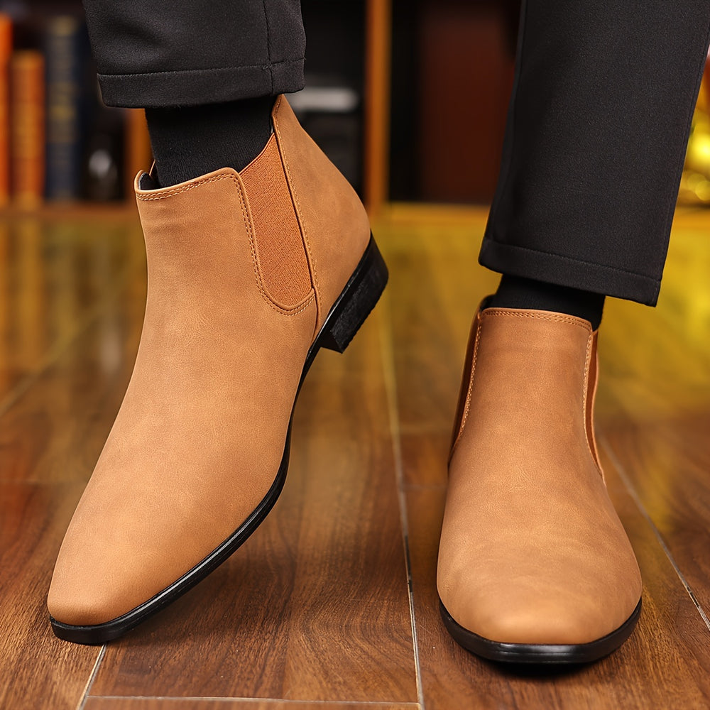 Harvard’s Casual Essential | Solid Ankle Chelsea Boots