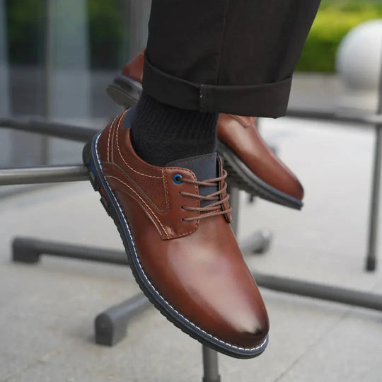 David's Lisse Oxford | Elegant Leather Dress Shoes