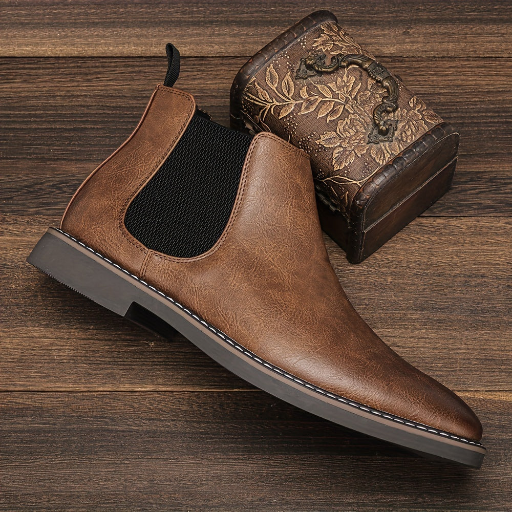 Harrington’s Refined Appeal | Round Toe Chelsea Boots