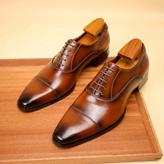 Regal Step | Cap Toe Oxford Shoes