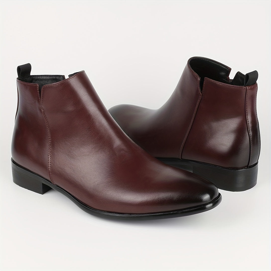 Sterling’s Timeless Appeal | Zipper Chelsea Boots