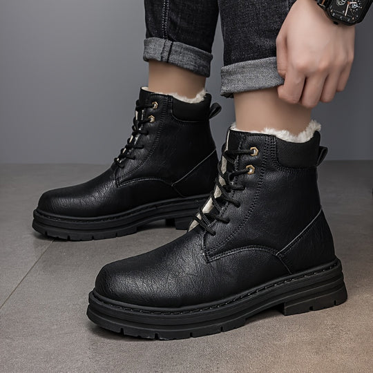 ArcticStep Winter Essential | Fleece-Lined Ankle Boots