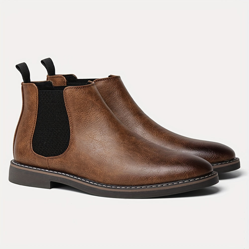 Harrington’s Refined Appeal | Round Toe Chelsea Boots