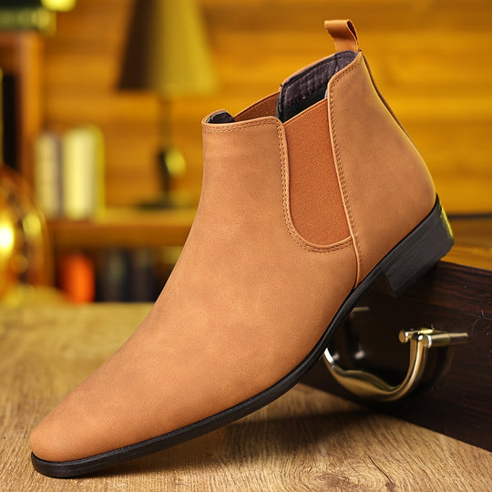 Harvard’s Casual Essential | Solid Ankle Chelsea Boots