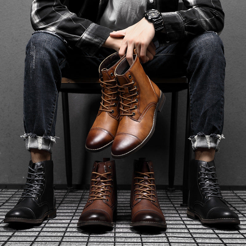 Horizon’s Premium Comfort | Genuine Leather Boots