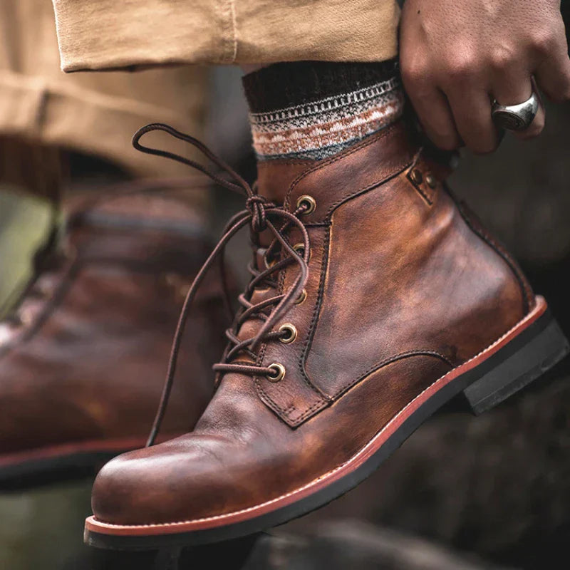 Vanguard’s Bold Revival | Retro Round-Toe Boots