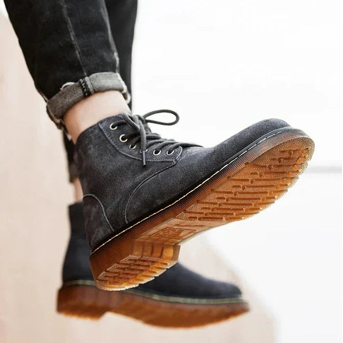 Trailblazer’s Rugged Comfort | Suede Boots