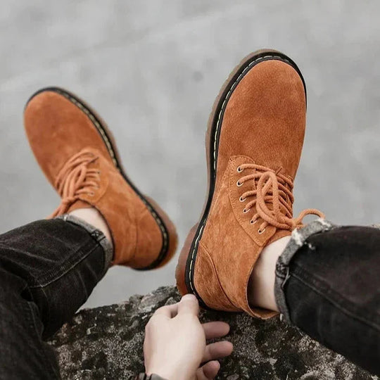 Trailblazer’s Rugged Comfort | Suede Boots