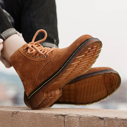 Trailblazer’s Rugged Comfort | Suede Boots