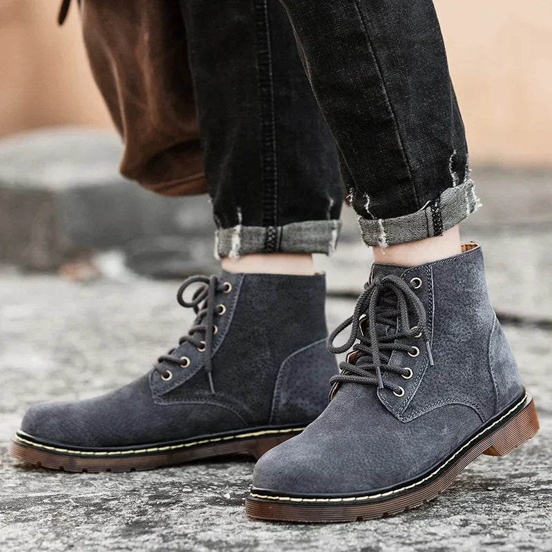 Trailblazer’s Rugged Comfort | Suede Boots