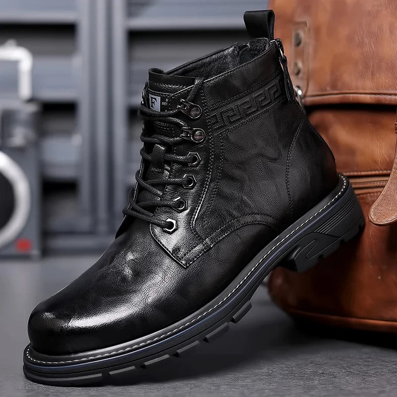 Regal’s Executive Style | Black Leather Business Boots