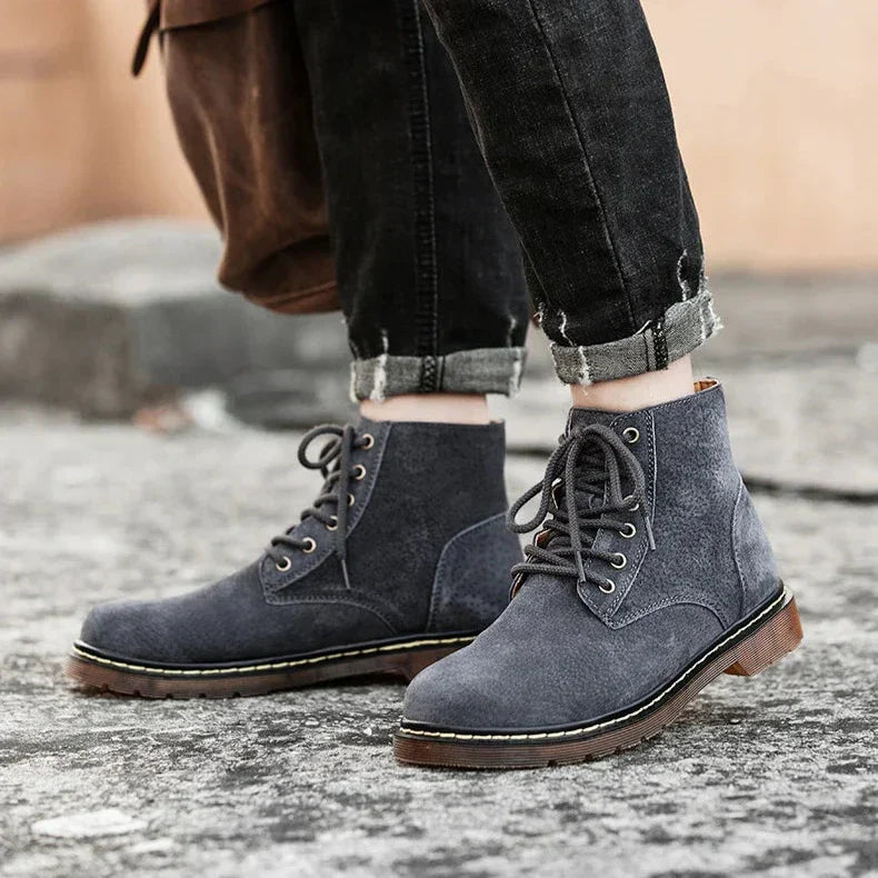 Trailblazer’s Rugged Comfort | Suede Boots