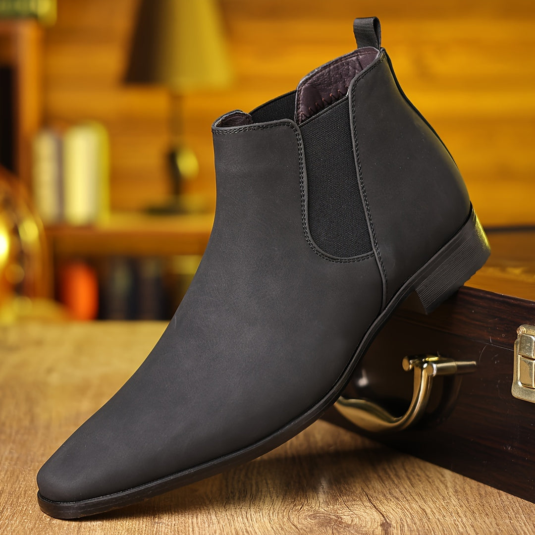 Harvard’s Casual Essential | Solid Ankle Chelsea Boots