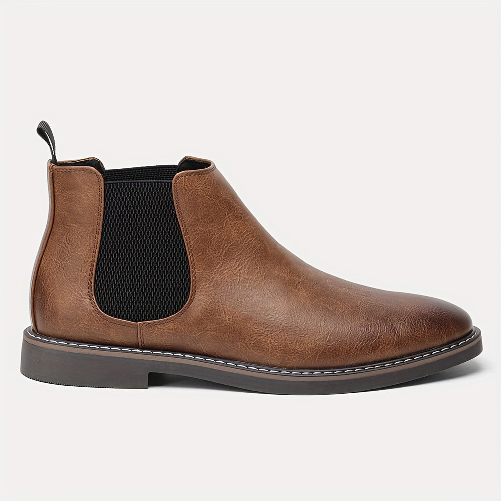 Harrington’s Refined Appeal | Round Toe Chelsea Boots