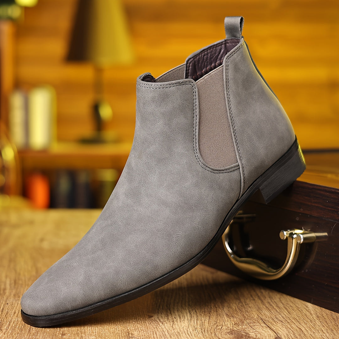 Harvard’s Casual Essential | Solid Ankle Chelsea Boots