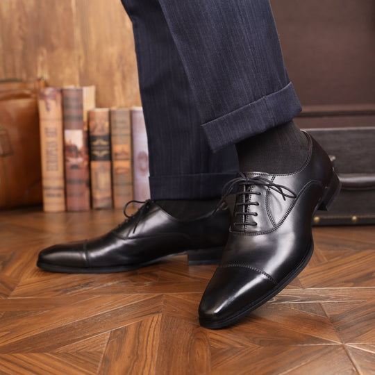 Regal Step | Cap Toe Oxford Shoes