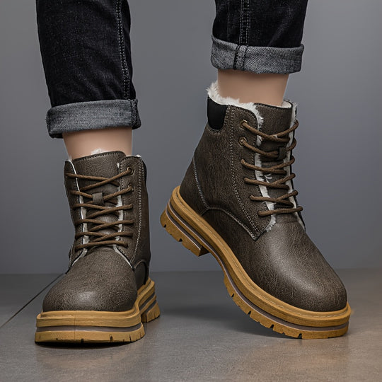 ArcticStep Winter Essential | Fleece-Lined Ankle Boots