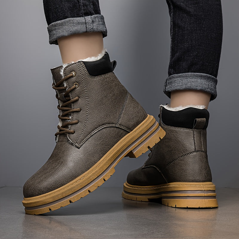 ArcticStep Winter Essential | Fleece-Lined Ankle Boots