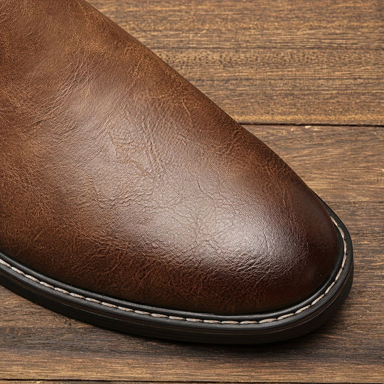 Harrington’s Refined Appeal | Round Toe Chelsea Boots