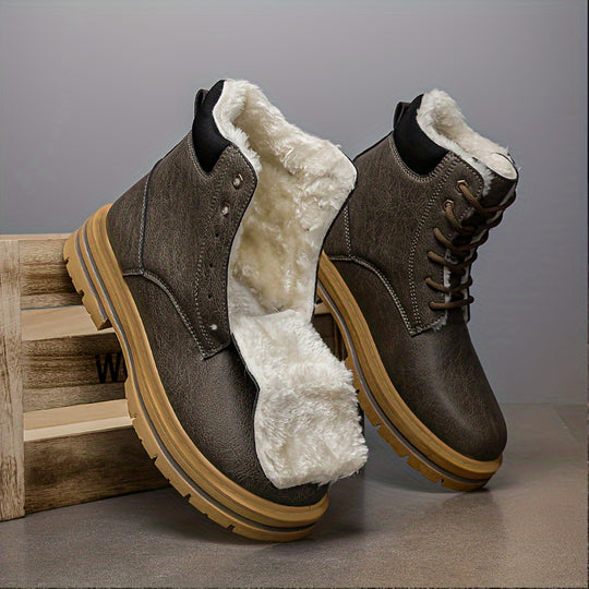 ArcticStep Winter Essential | Fleece-Lined Ankle Boots