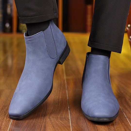 Harvard’s Casual Essential | Solid Ankle Chelsea Boots