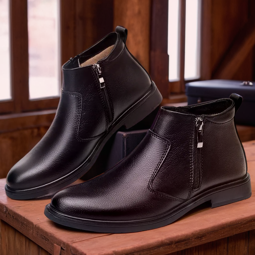 Briar's Timeless Comfort | Zipper Chelsea Boots