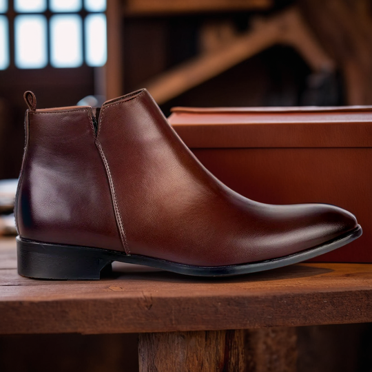 Sterling’s Timeless Appeal | Zipper Chelsea Boots