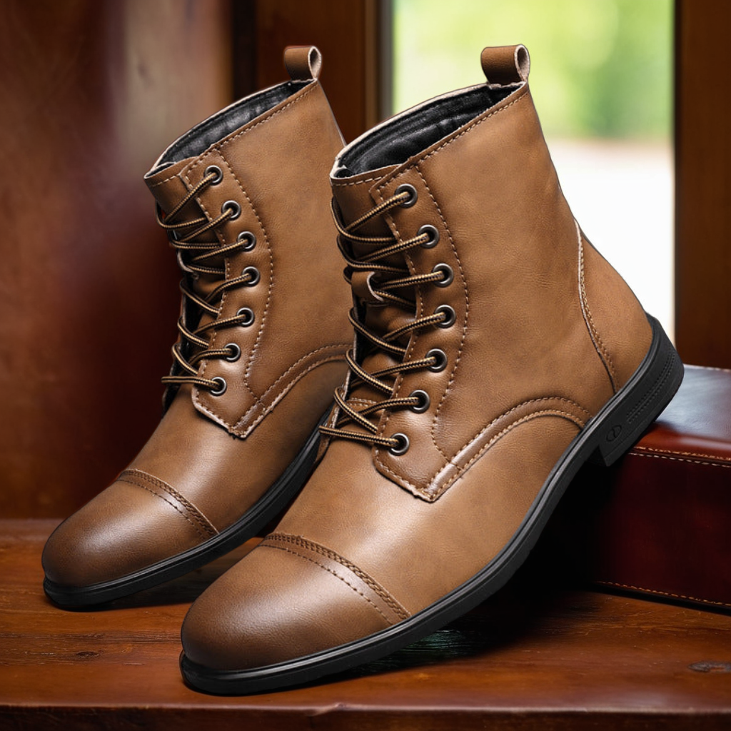 Horizon’s Premium Comfort | Genuine Leather Boots