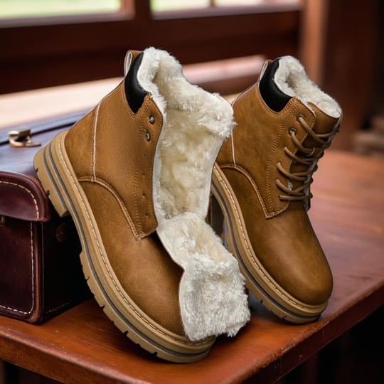 ArcticStep Winter Essential | Fleece-Lined Ankle Boots