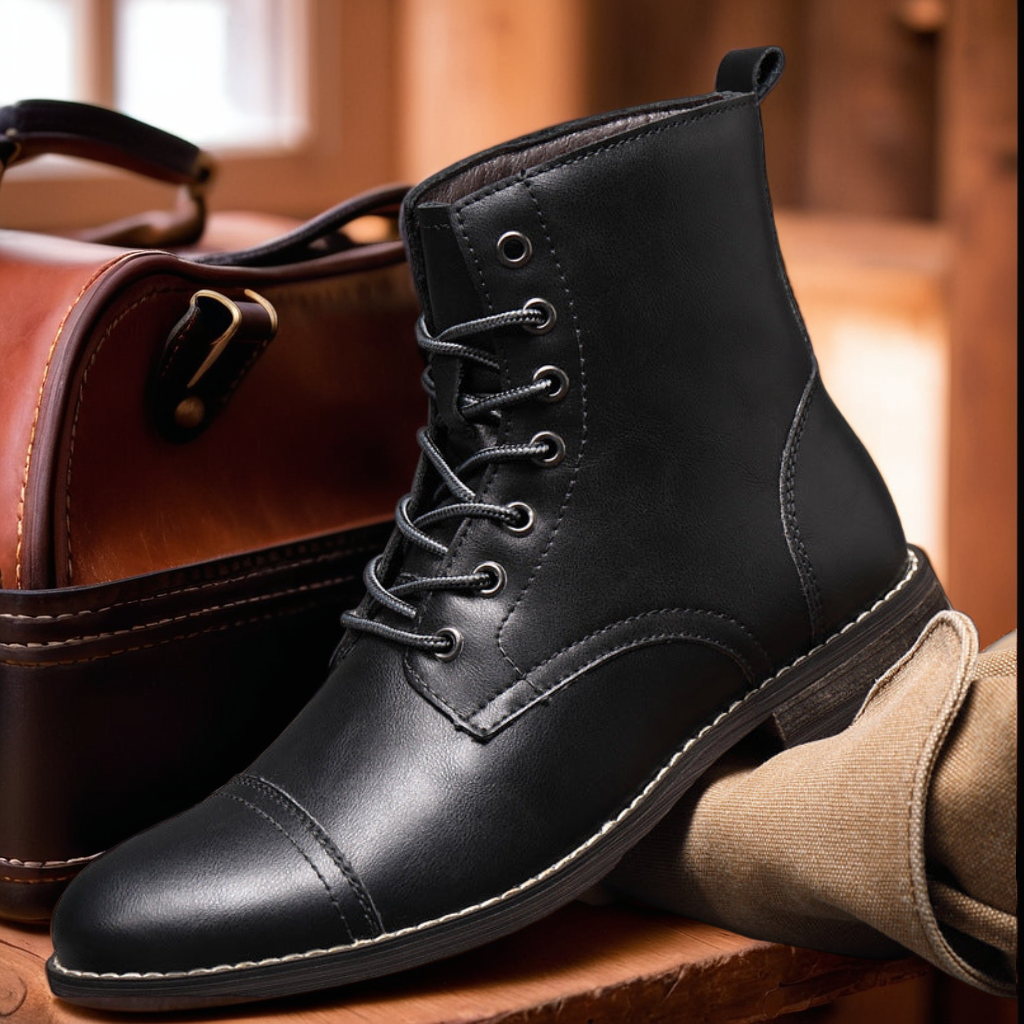 Horizon’s Premium Comfort | Genuine Leather Boots