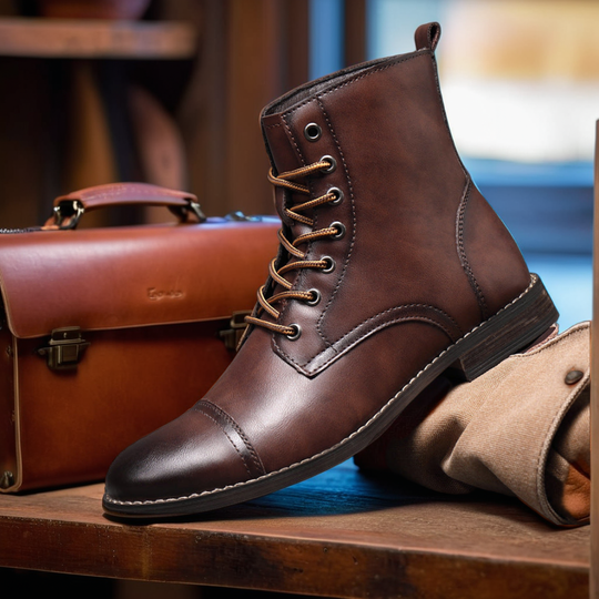 Horizon’s Premium Comfort | Genuine Leather Boots