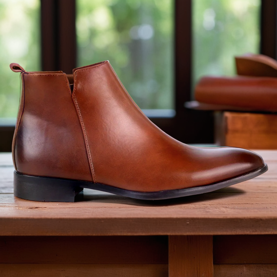 Sterling’s Timeless Appeal | Zipper Chelsea Boots