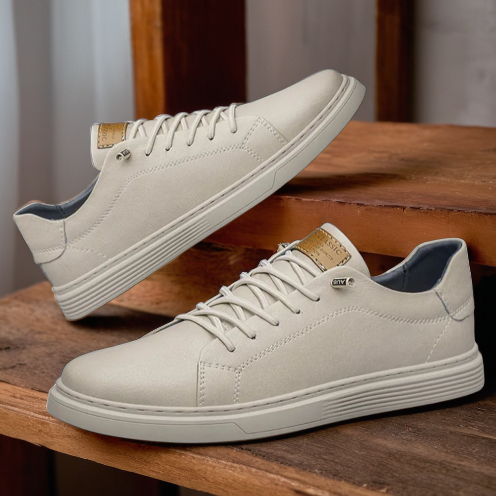 Summit Full-Grain Leather Sneakers