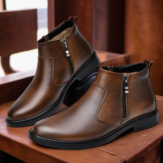 Briar's Timeless Comfort | Zipper Chelsea Boots