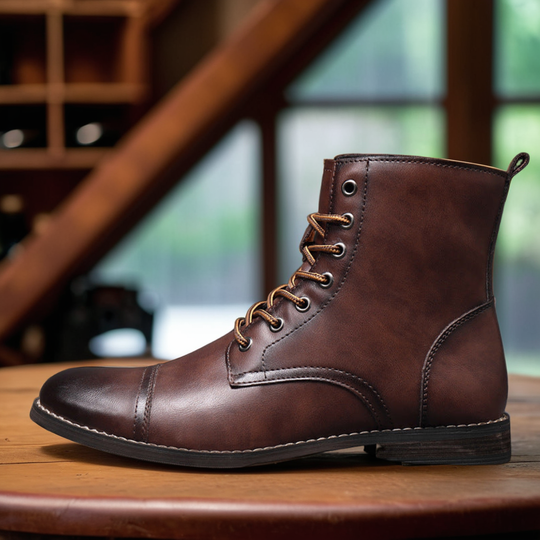 Horizon’s Premium Comfort | Genuine Leather Boots