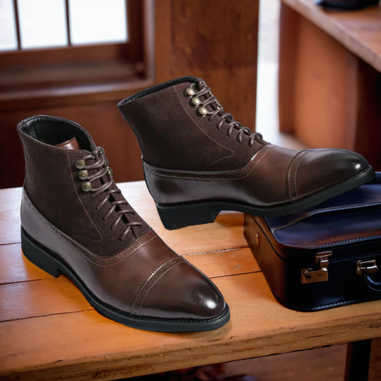 Eclipse’s All-Season Staple | Lace-Up Leather Boots